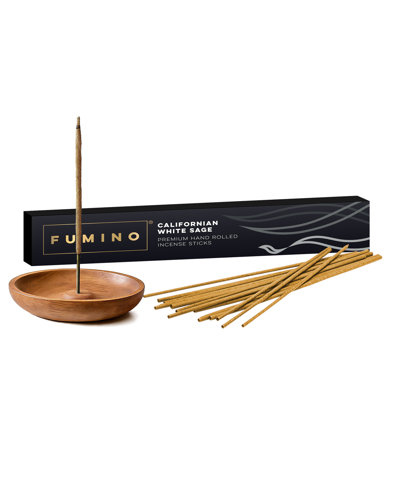 Californian White Sage Incense Sticks – Pack of 14 – Fumino UK Home Fragrance