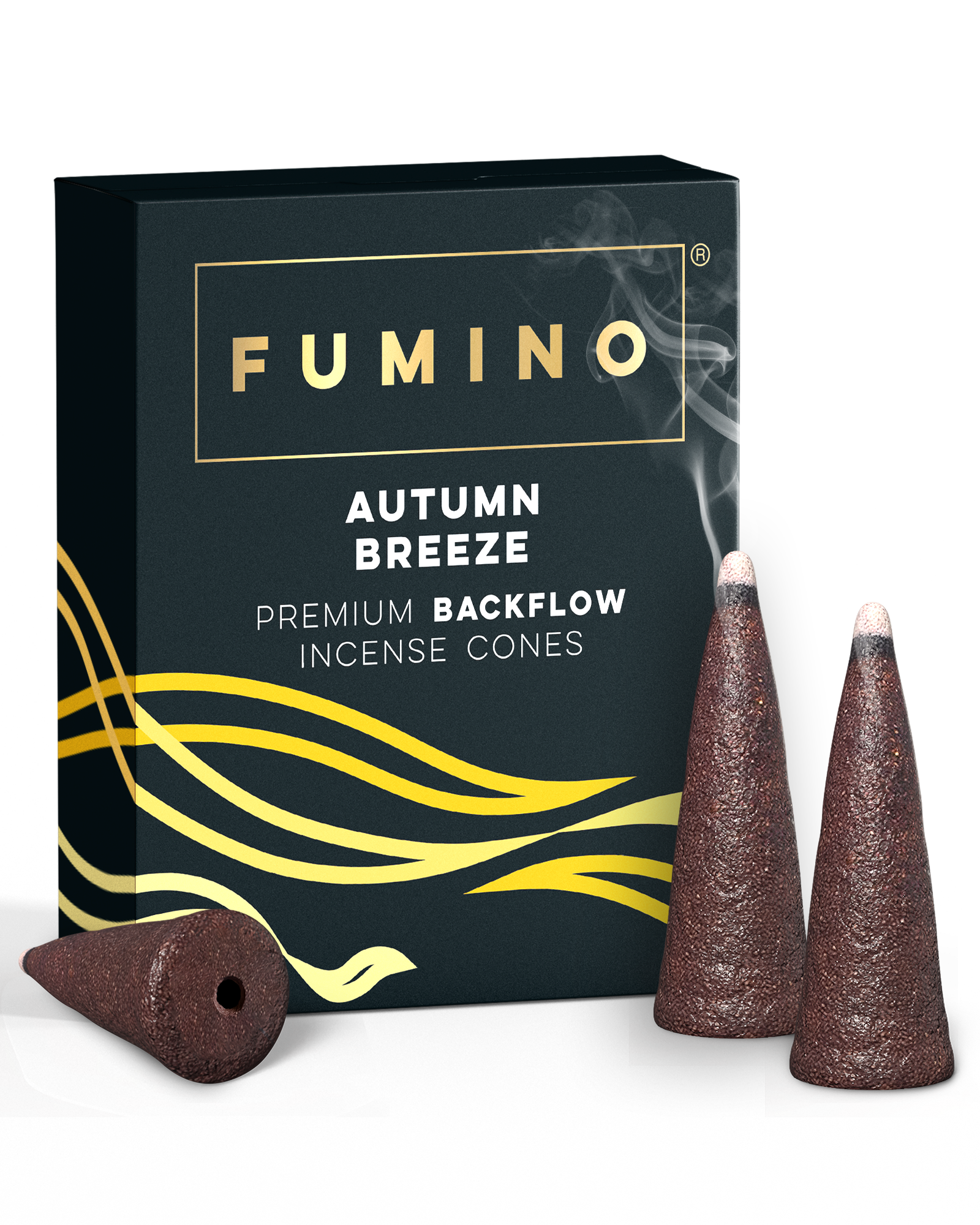 Autumn Breeze Backflow Incense Cones – Pack of 15 – Fumino UK Home Fragrance