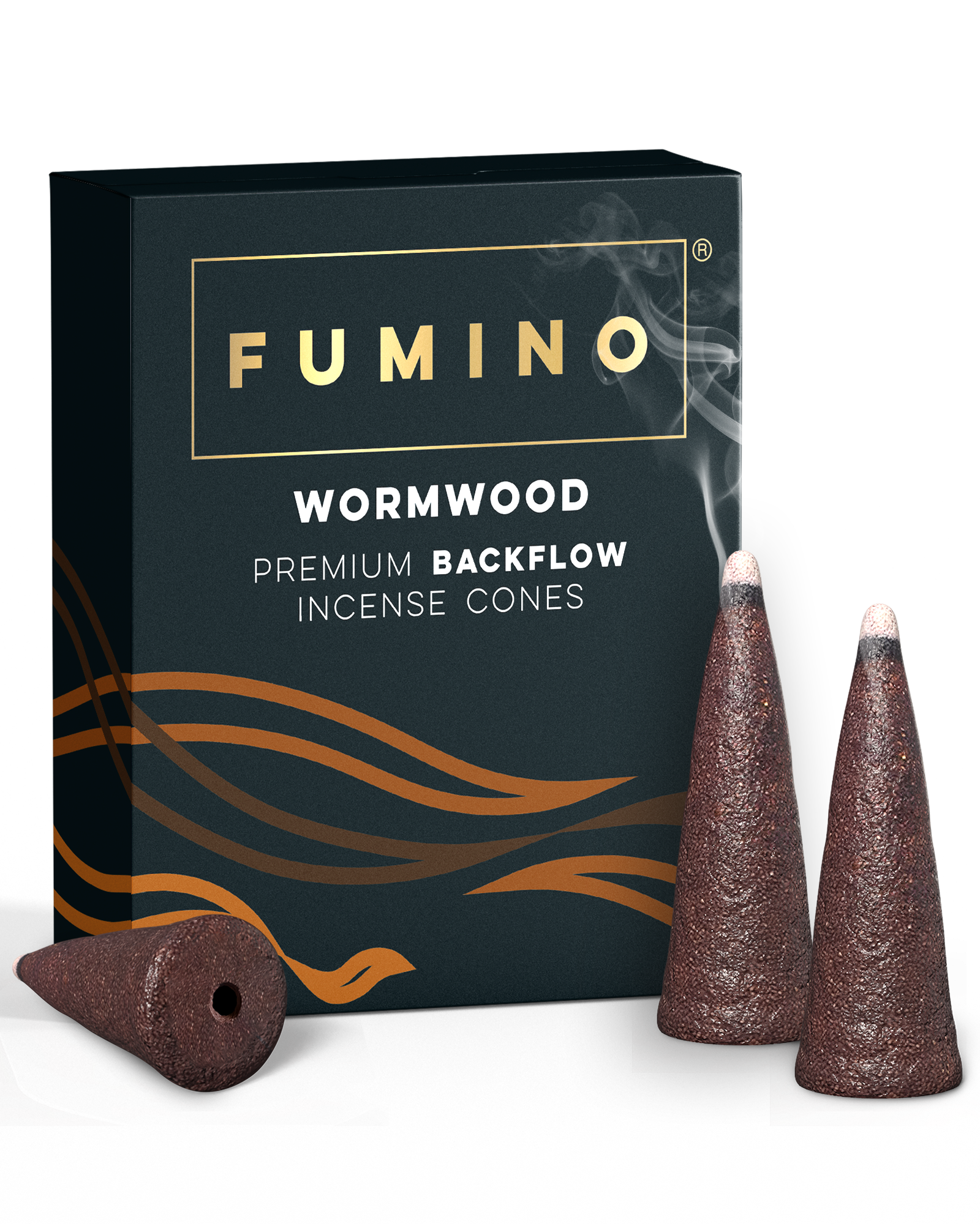 Wormwood Backflow Incense Cones – Pack of 15 – Fumino UK Home Fragrance